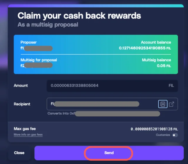 Recipient address selection