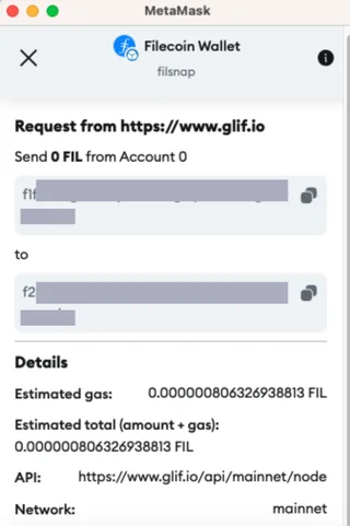 Transaction confirmation