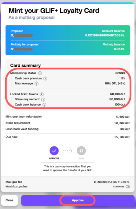 Cash back vault amount entry